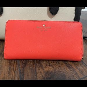 Kate Spade Large Zip Around Continental Wallet